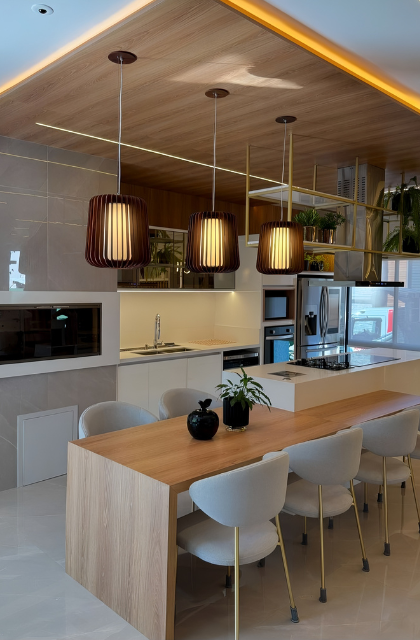 cocina y comedor